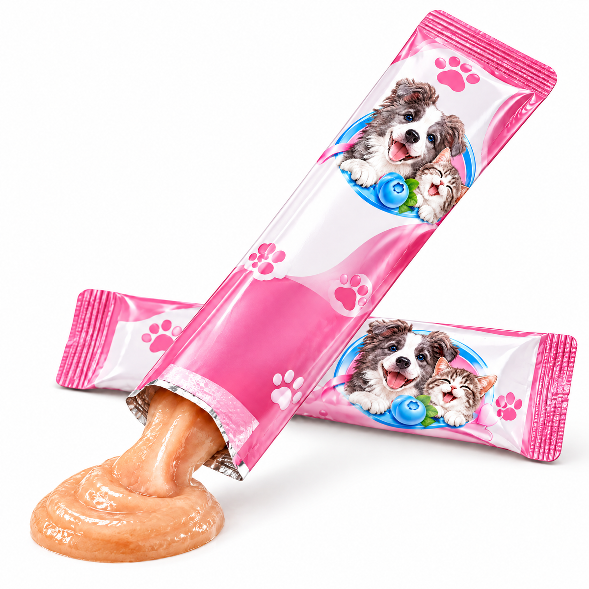 Squeezable Pet Treat Tubes