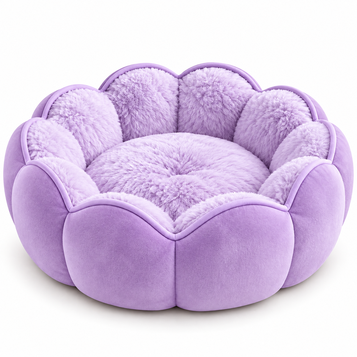 Pink Flower Pet Bed