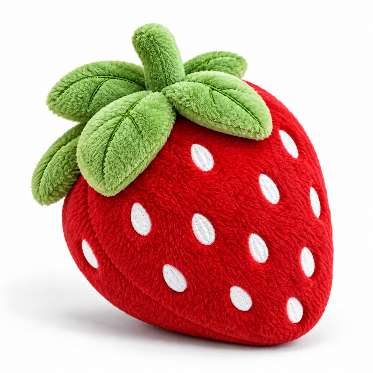 Strawberry Plush Pet Toy