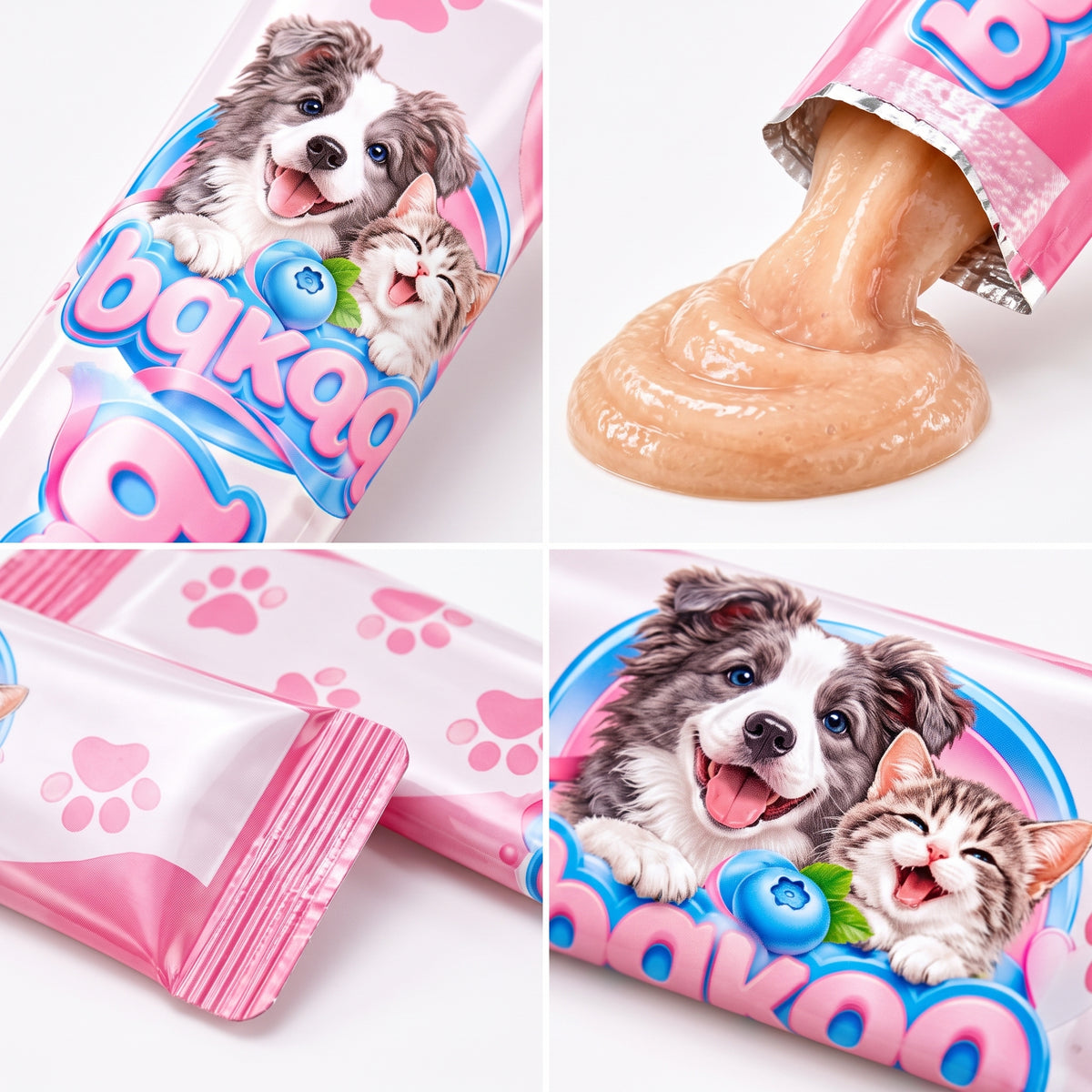 Squeezable Pet Treat Tubes